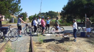 Bike The Watershed 4: SMART Train Horn Sound Demonstration